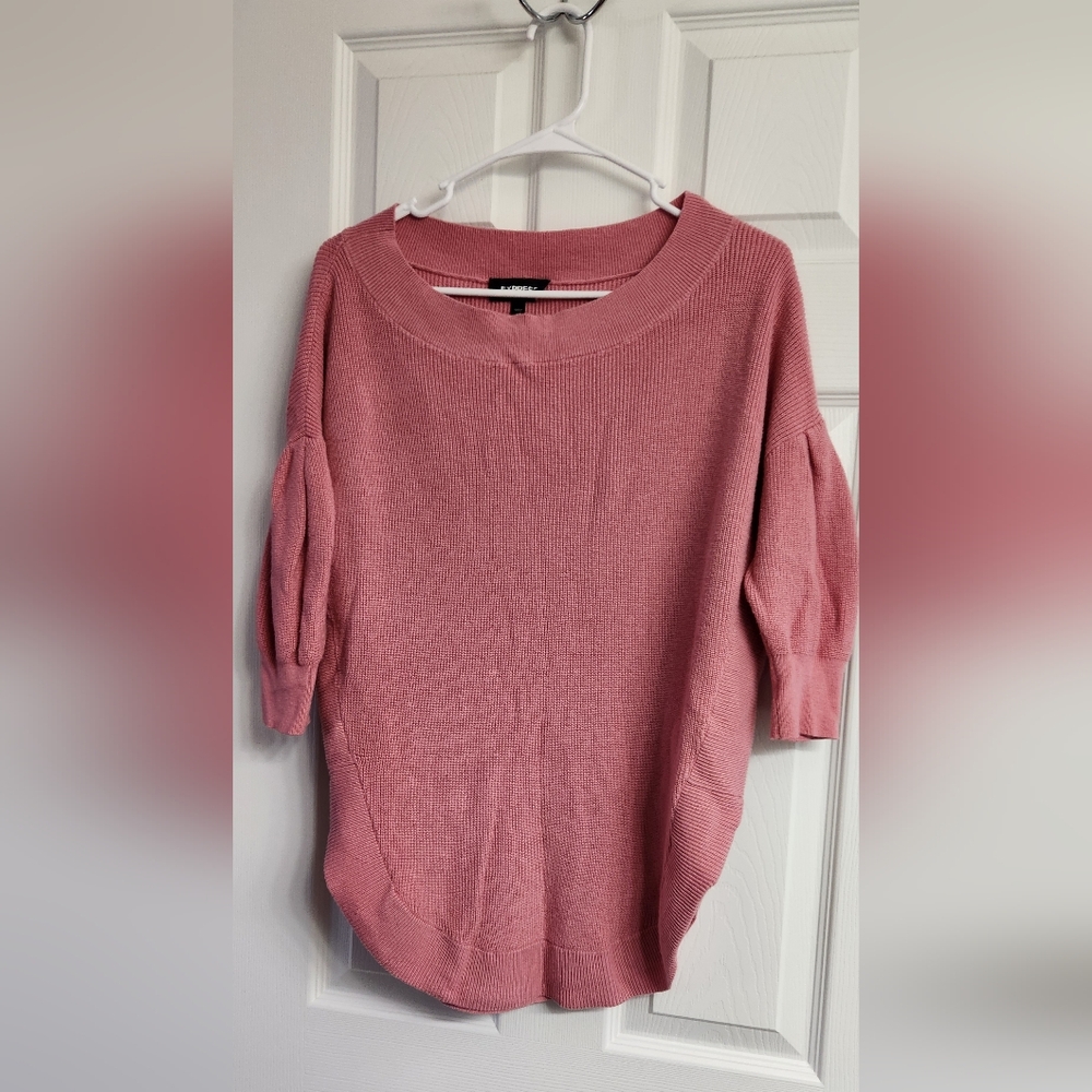 Pink Express Sweater